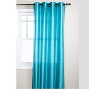 Pair Stylemaster Tribeca 56" x 84" Faux Si…